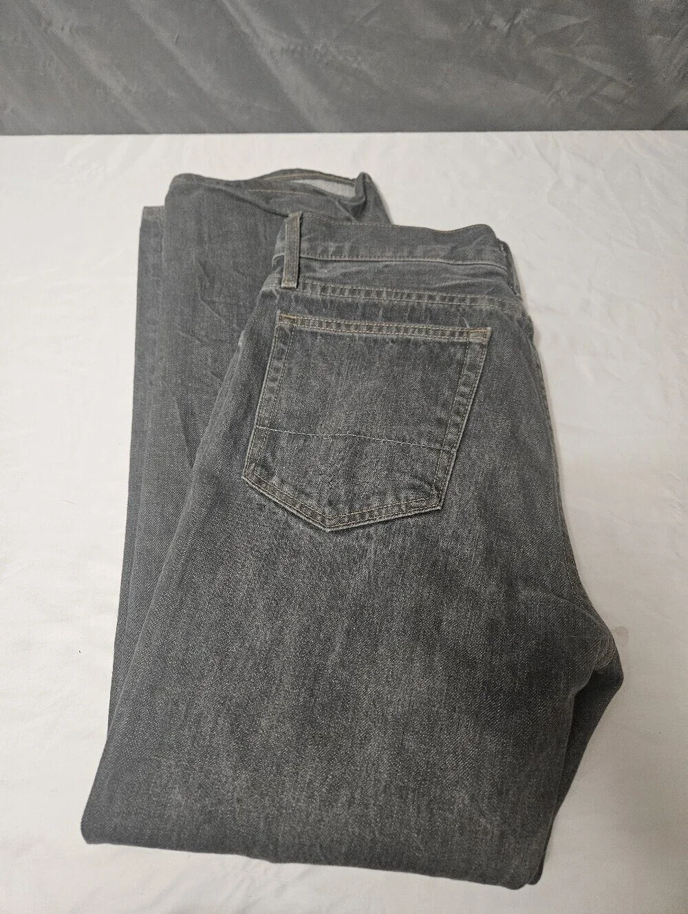J.crew Mens Vintage Slim Hand Crafted Gray Straight Vintage Style Jeans 34×30!